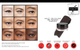 INGLOT AMC Eyeliner Gel Bundle - GEL 77 + GEL 90 + 30T Brush