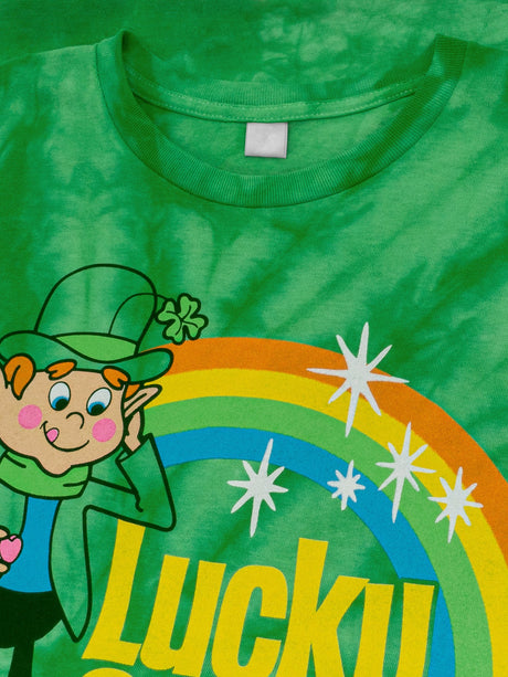 Lucky Charms Tie Dye T-Shirt - Kelly Green Tie Dye