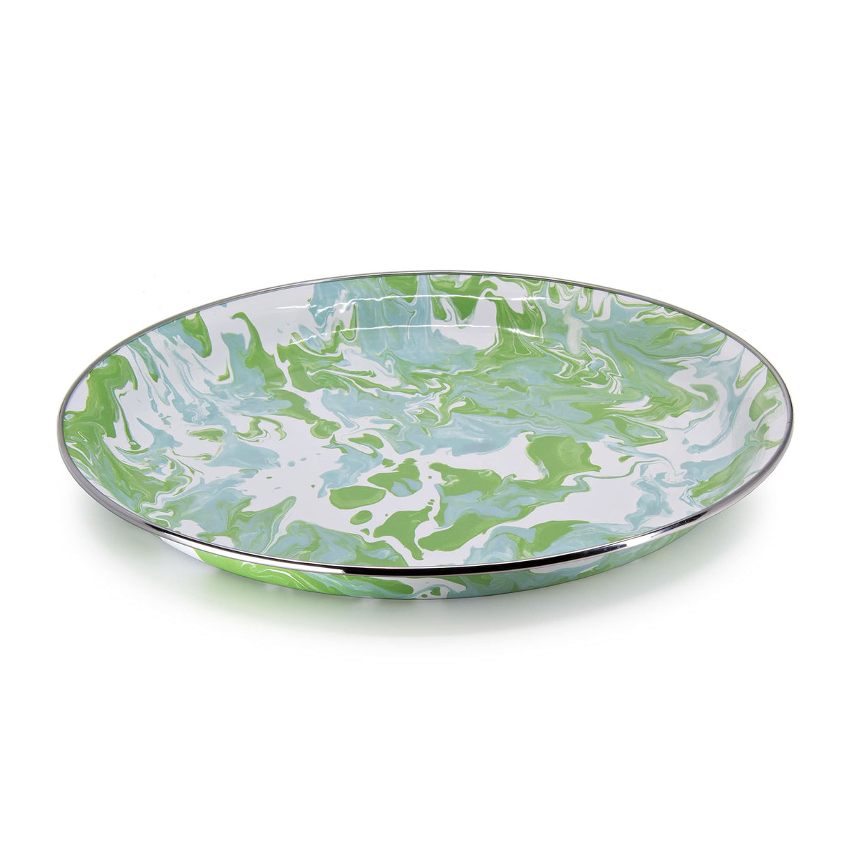 Golden Rabbit Enamelware Medium Tray