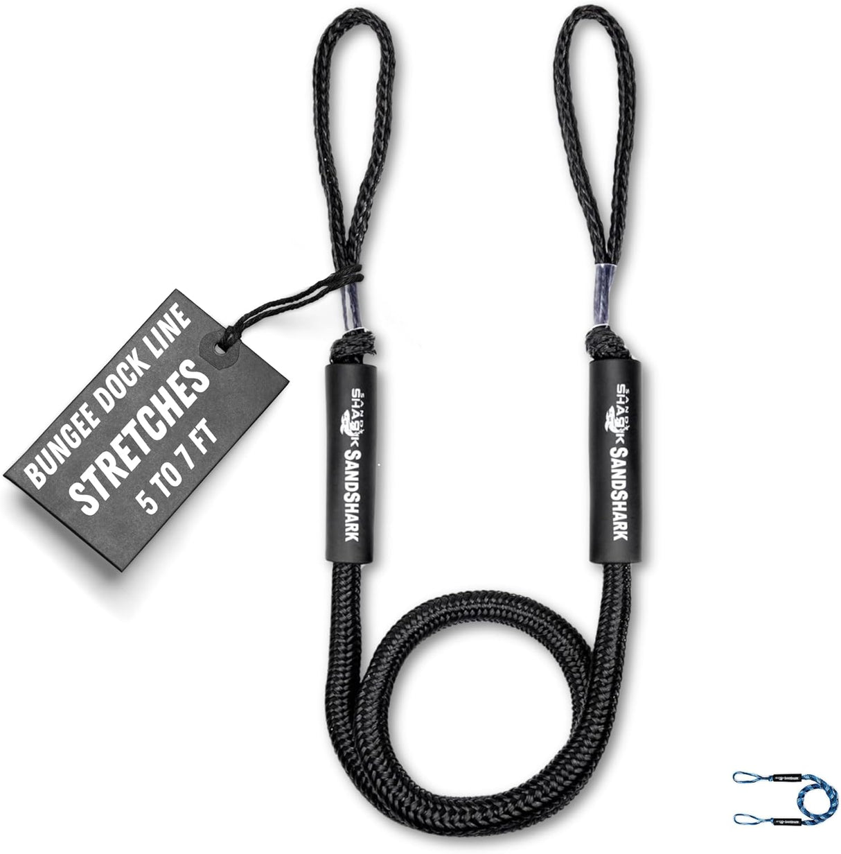 5-7 ft Bungee Dock Line  - The Ultimate Docking Solution for Your Watercraft