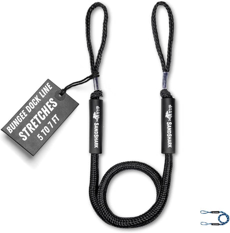5-7 ft Bungee Dock Line  - The Ultimate Docking Solution for Your Watercraft