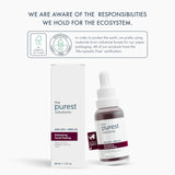 The Purest Solutions Skincare Set for Dry Skin - AHA BHA Exfoliating Serum & Hyaluronic Acid Hydrating Serum