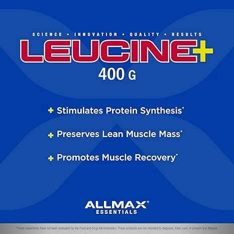 Allmax Leucine+, 400 gramos - 80 servicios