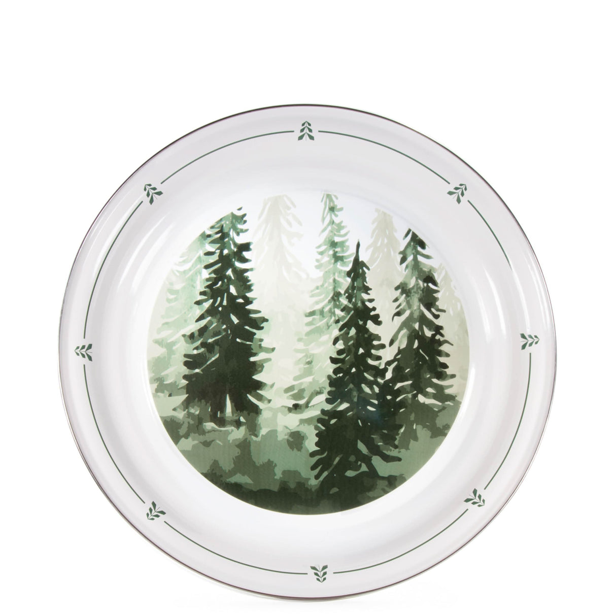 Golden Rabbit Enamelware Medium Tray