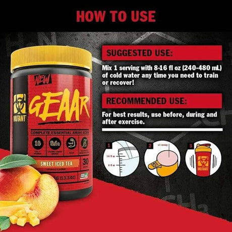 Mutant Geaar (Complejo de Recuperación EAA), 30 porciones