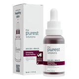 The Purest Solutions Facial Peeling Solution AHA BHA Exfoliant - 30ml, Glycolic Acid, Salicylic Acid, Hyaluronic Acid