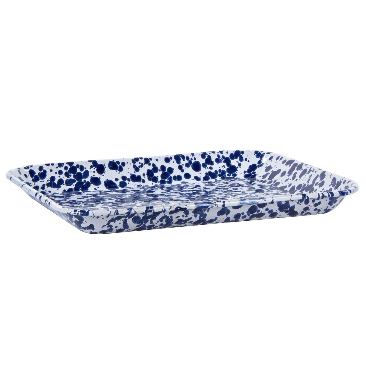 Golden Rabbit Enamelware Quarter Sheet Trays - Set of 2