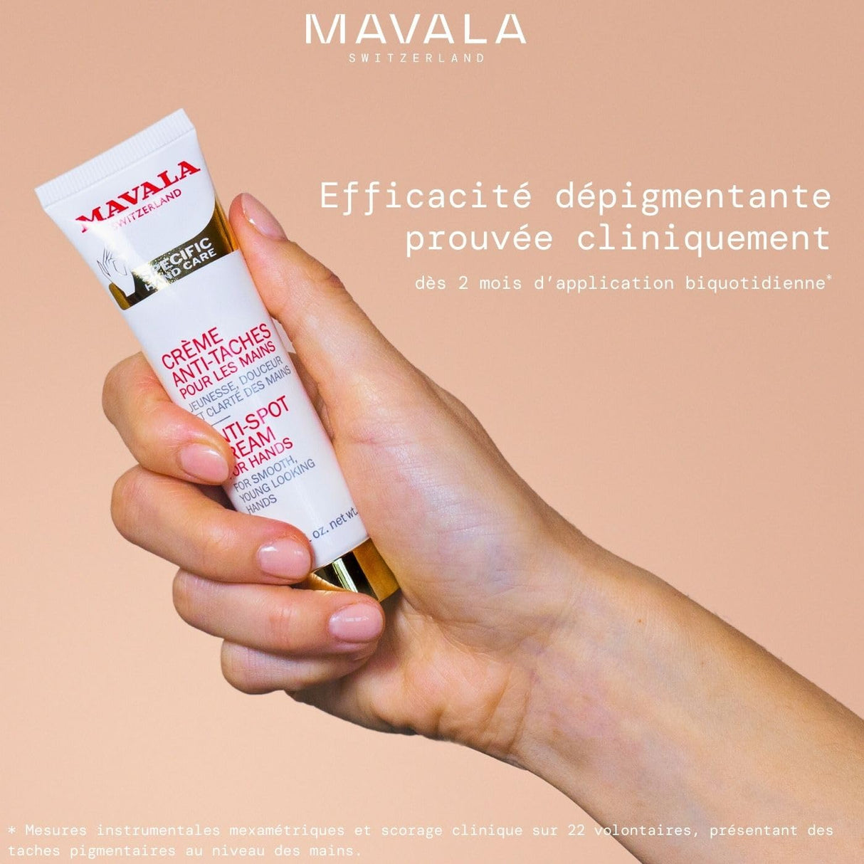 Mavala Extreme Care Hand Cream for Dry Hands - Fragrance-Free, 50ml