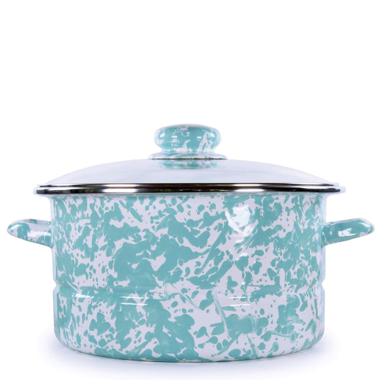 Golden Rabbit Enamelware 6qt Stock Pot