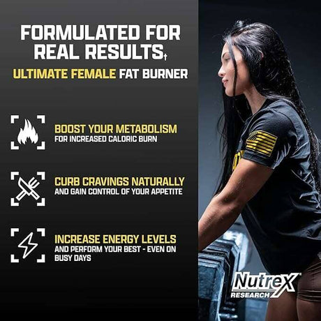 Nutrex LIPO-6 Hers Ultra Concentrate, 60 cápsulas