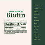 Nature's Bounty Biotin 2500 mcg 60 Tablet