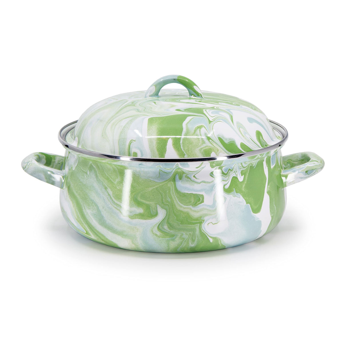 Golden Rabbit Enamelware 4 QUART Dutch Oven