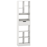 71inch Tall Freestanding Bookcase with Drawer 10-Cube Storage Organizer