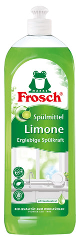 Frosch Dish Soap with Aloe Vera - 750ml | Eco-Friendly Clean