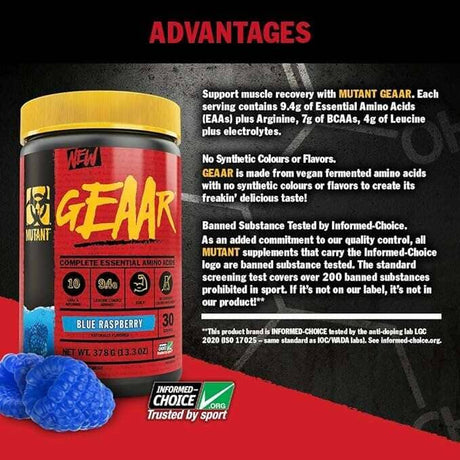 Mutant Geaar (Complejo de Recuperación EAA), 30 porciones