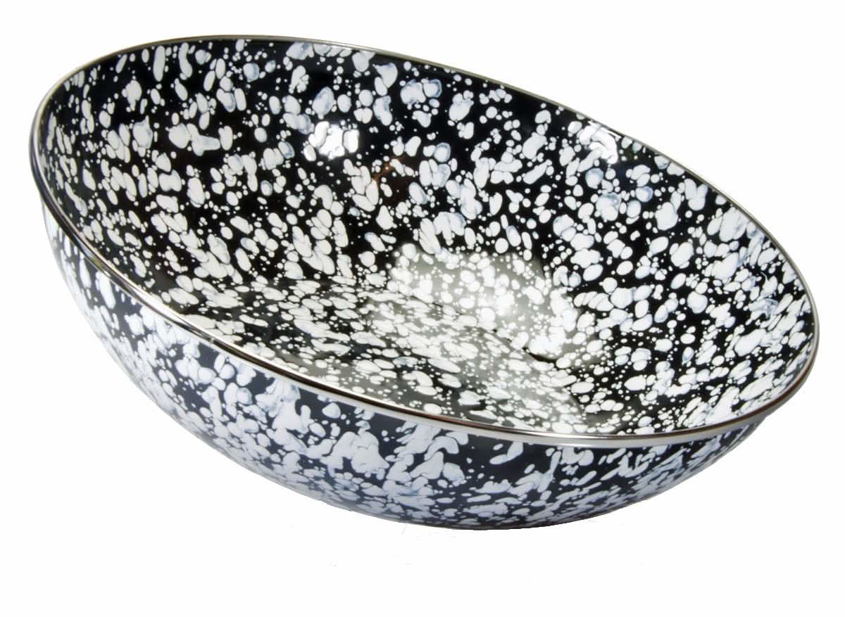 Golden Rabbit Enamelware Catering Bowl