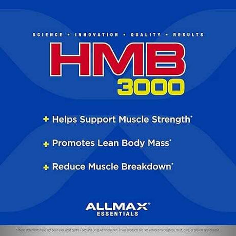 Allmax HMB 3000, 120 Cápsulas Vegetales