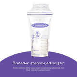 Lansinoh Breast Milk Storage Bags - BPA Free, Sterile & Leak-Proof (25 Count)