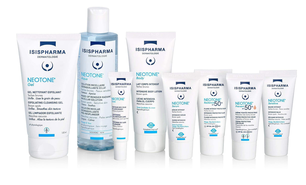 Isis Pharma Neotone Body Lotion for Sensitive Areas - 3.38 fl oz, Glycolic Acid & Shea Butter