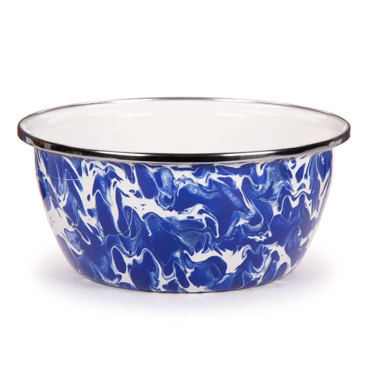 Golden Rabbit Enamelware Salad Bowls - Set of 4