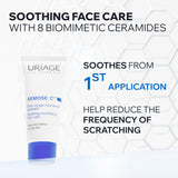 Uriage Moisturizing Cream for Dry Skin - Fragrance-Free, Natural, 1.35 fl oz