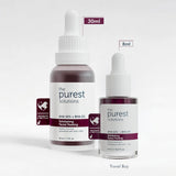 The Purest Solutions Skincare Set for Dry Skin - AHA BHA Exfoliating Serum & Hyaluronic Acid Hydrating Serum