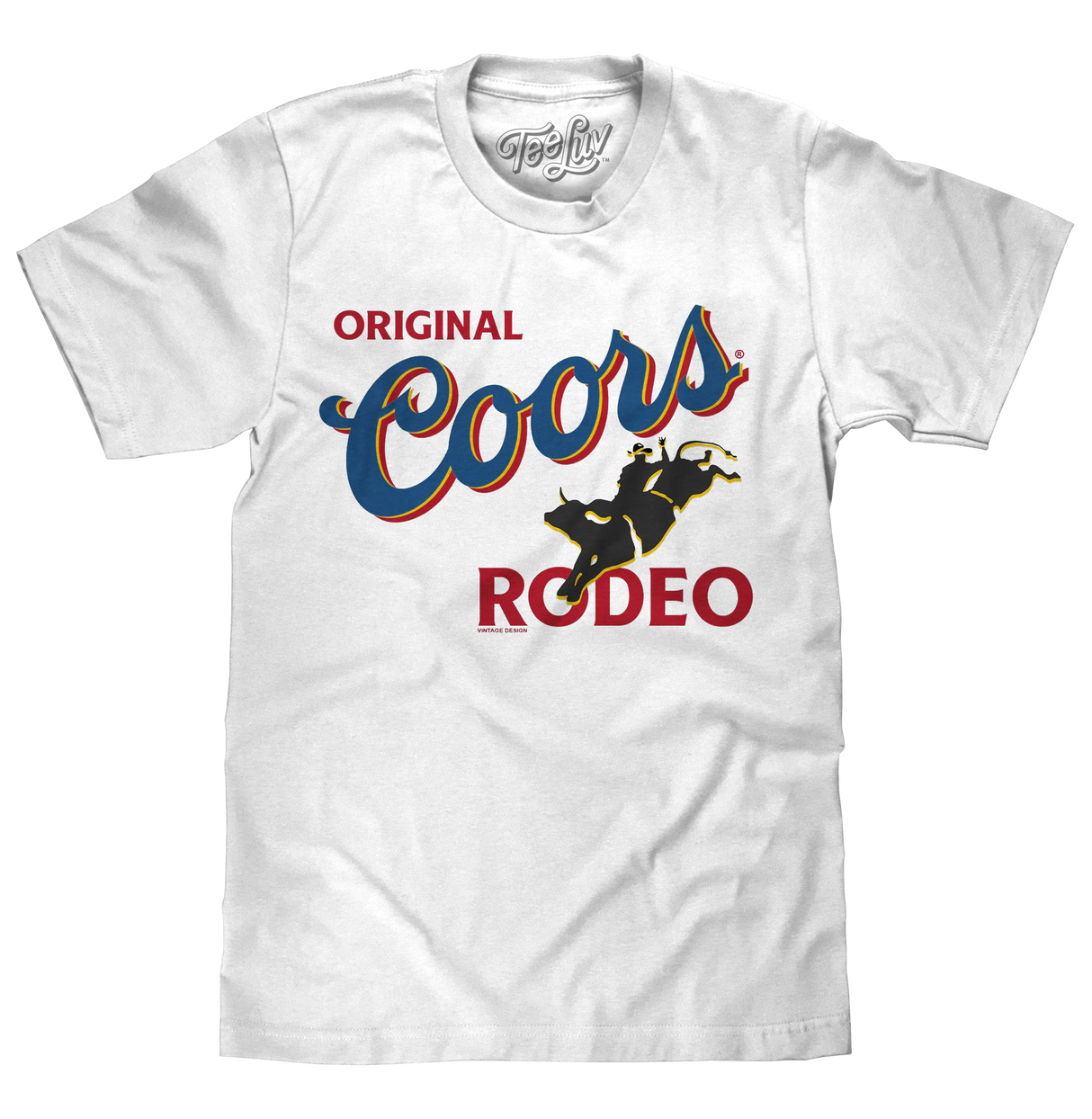 Coors Original Rodeo Beer T-Shirt - White
