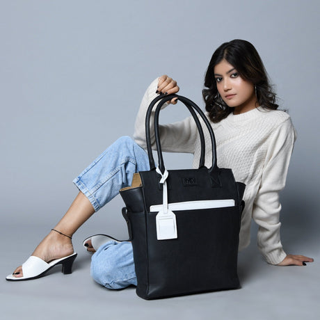 Bolso Shopper Elegancia Nocturna Noir
