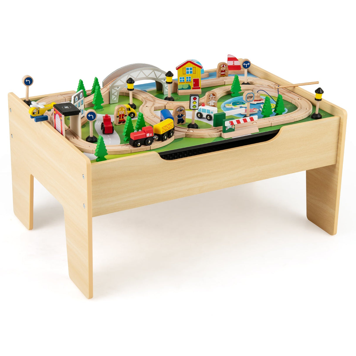 Set de juegos de tren de 78 piezas para niños a partir de 3 años
