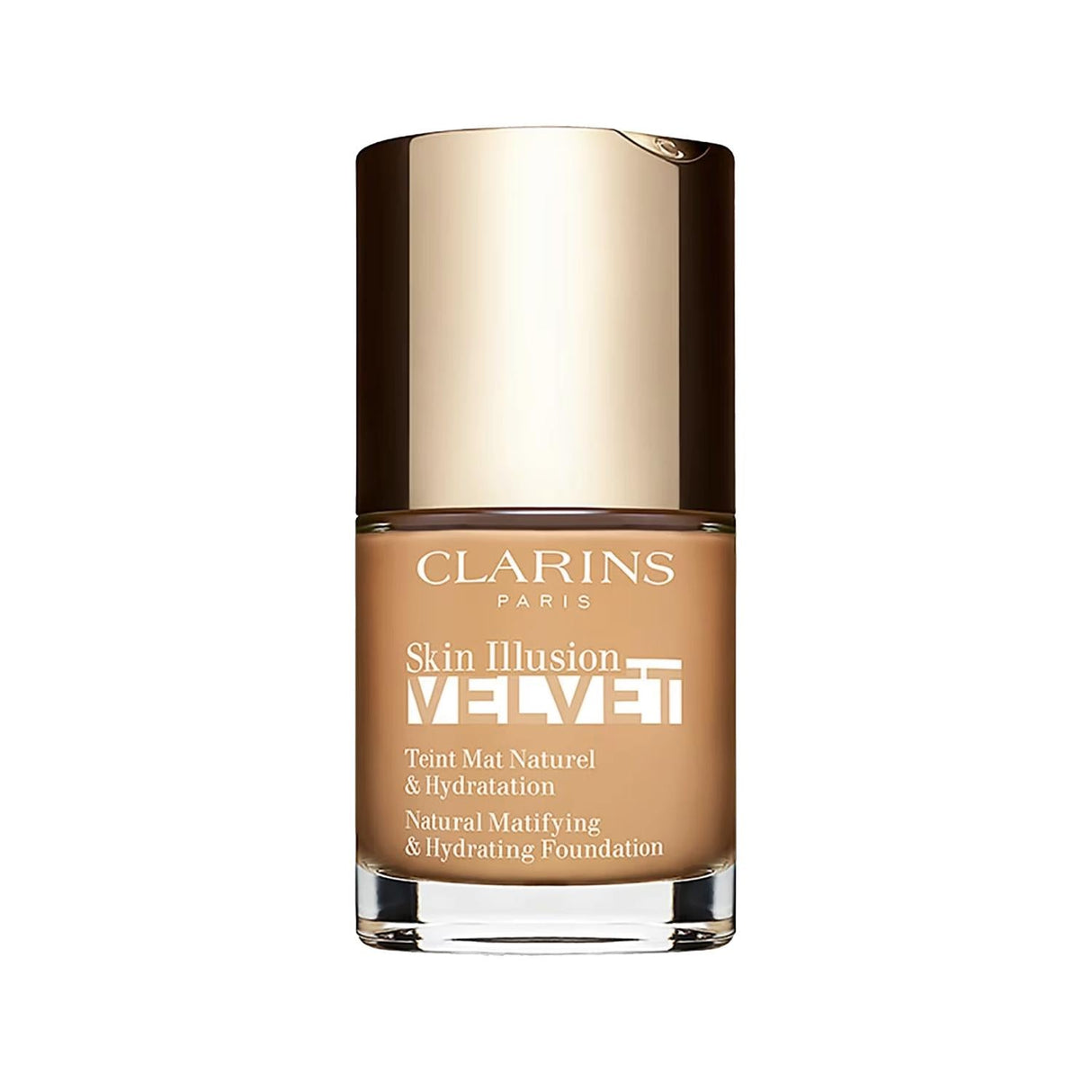 Clarins Skin Illusion Velvet 109C: Lightweight Liquid Foundation for Natural Matte Finish & Flawless Complexion