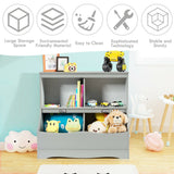 Mueble Bajo Multiusos con Estantería para Niños