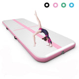 10 Feet Inflatable Gymnastics Tumbling Mat with Pump