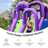 Parque Inflable de Agua y Arena Mighty Bounce House con Piscina Grande