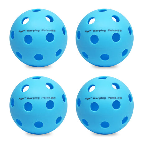 Pelotas de pickleball para práctica interior - Azul