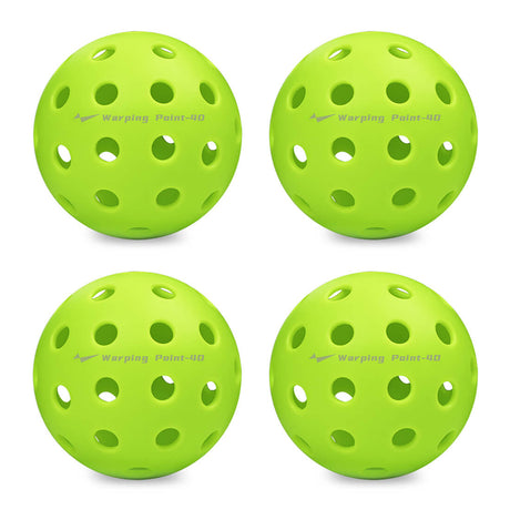 Pelotas de pickleball para exteriores - Verdes