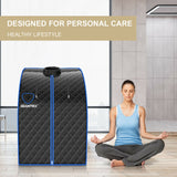 Portable Personal Steam Sauna Spa with 3L Blast-proof Steamer Chair