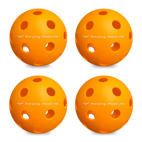 Pelotas de pickleball para práctica en interiores - Naranja
