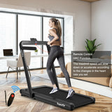 Cinta de correr plegable 2 en 1 de 4.75 HP con control remoto por aplicación