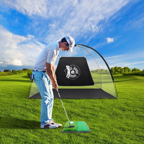 Set de práctica de golf 3 en 1 portátil de 3 metros