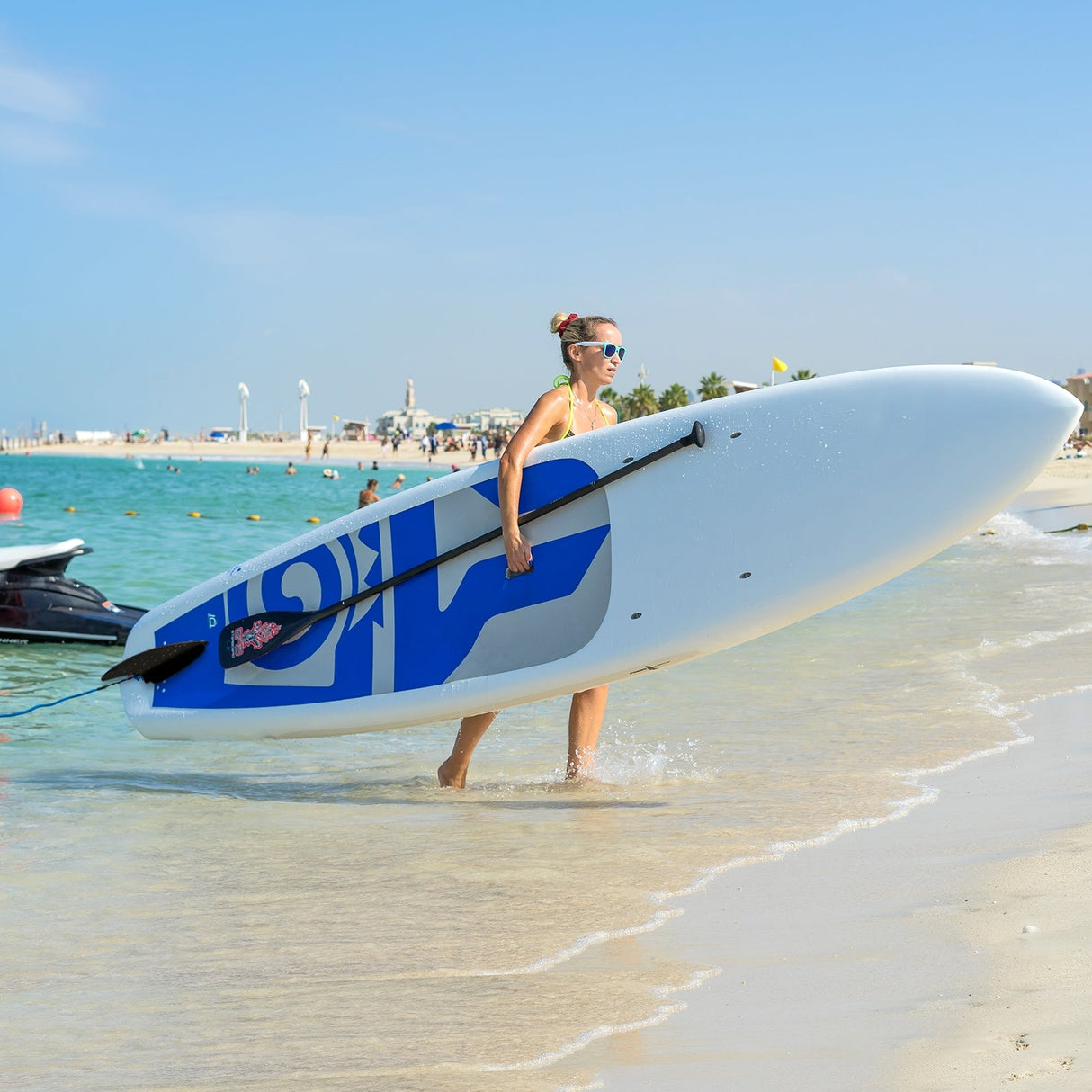 Quilla central única desmontable de 9 pulgadas para tabla de surf y SUP