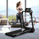 Máquina de correr eléctrica plegable de 2.25 HP con motor y pantalla LED