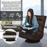 Silla de juego plegable de suelo de 5 posiciones