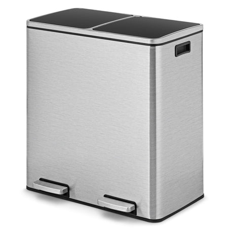 Cubo de basura doble de 60 litros