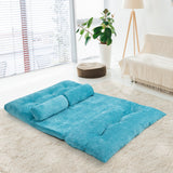 Sofá cama reclinable de 6 posiciones con 2 almohadas