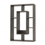 7-Cube Geometric Bookshelf Modern Decorative Open Bookcase