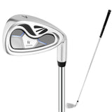 Palo de golf individual de hierro n.º 7 para hombre con varilla de acero y funda para la cabeza