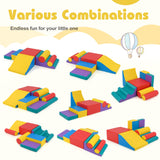 7-Piece Foam Blocks for Toddlers Soft Climbing Toys Indoor Play for Babies
