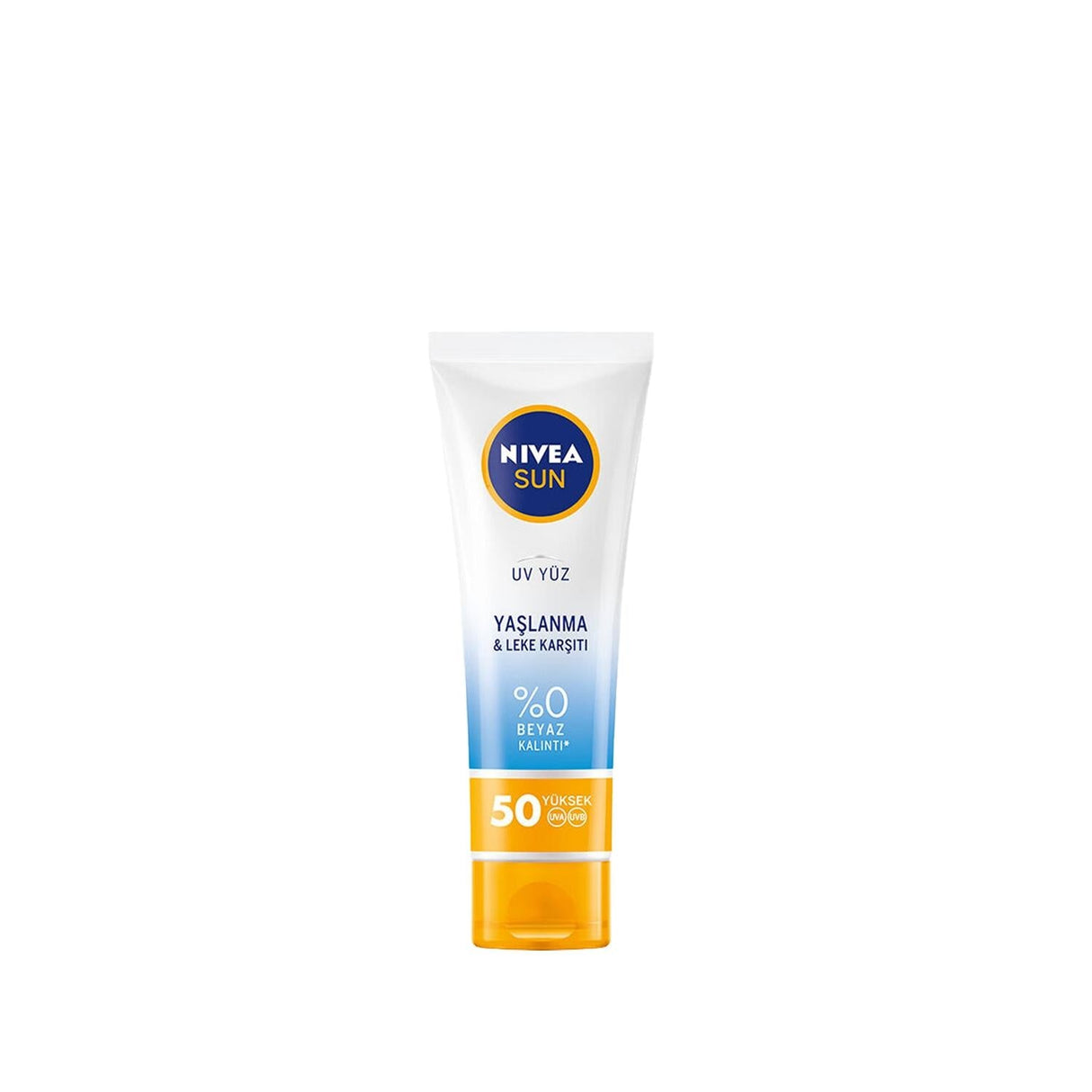 Nivea Anti-Aging Face Cream with SPF50 - UV Protection, Anti-Discoloration, 50ml