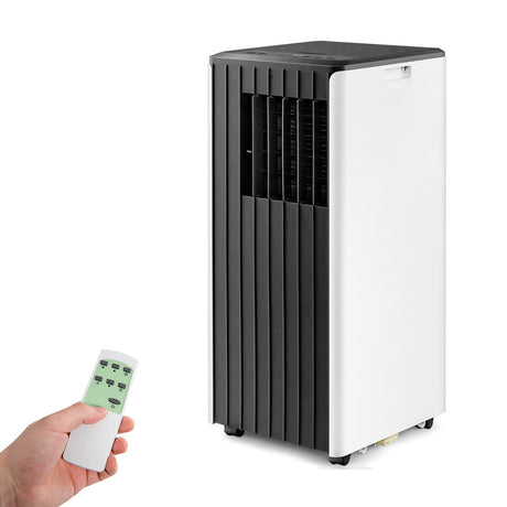 Aire acondicionado 3 en 1 de 10000 BTU con humidificador y modo de reposo inteligente