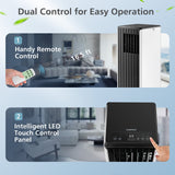 3-in-1 10000 BTU Air Conditioner with Humidifier and Smart Sleep Mode